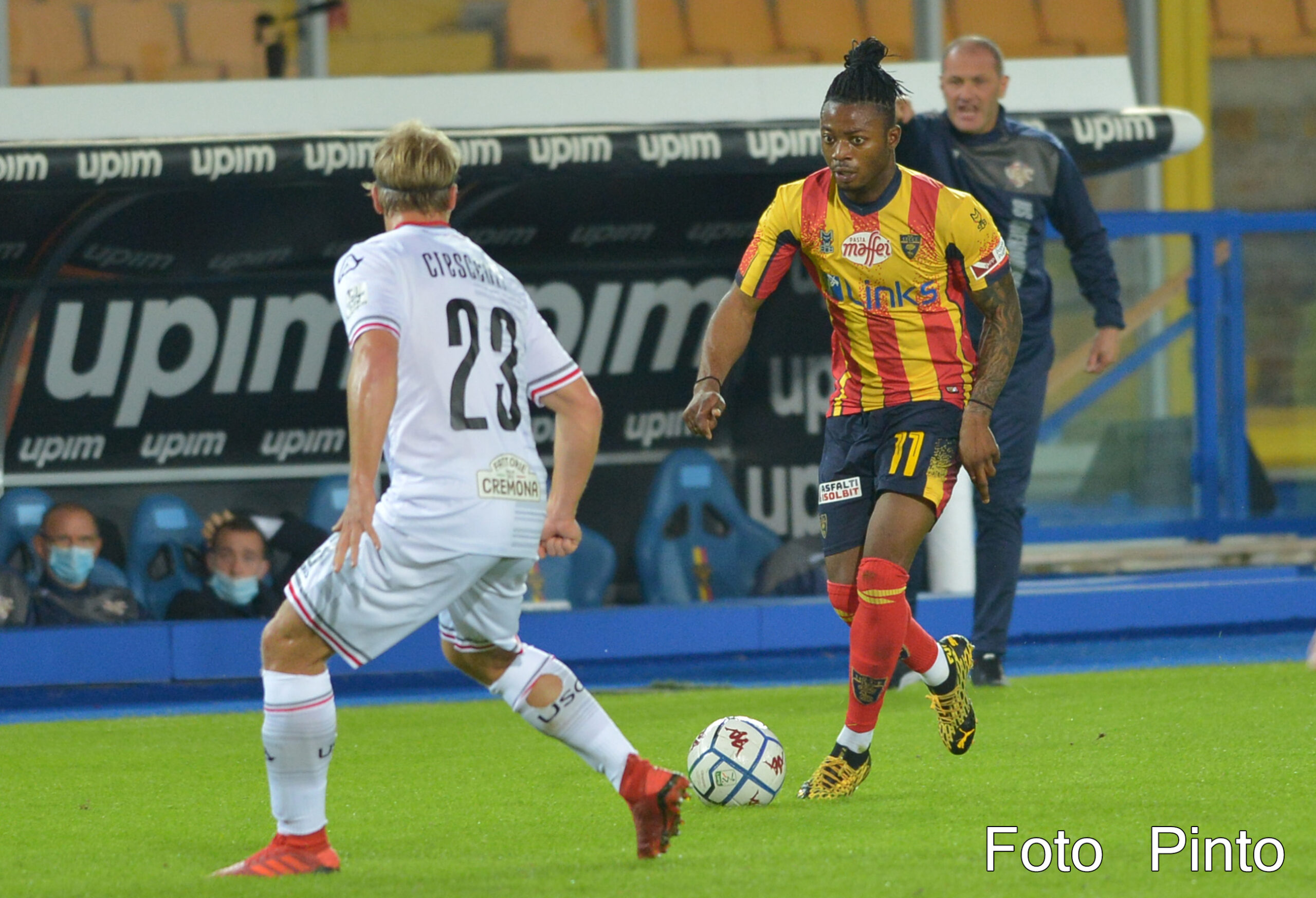 Adjapong in possesso