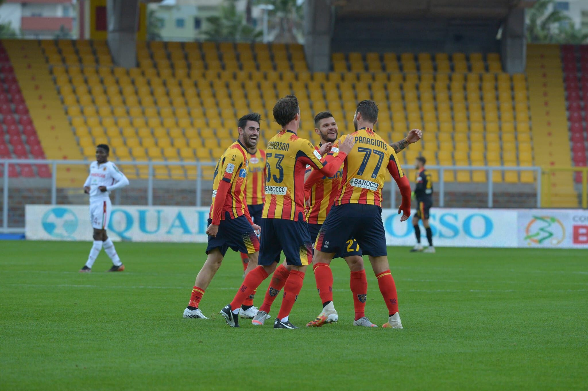 Il gol di Tachtsidis (ph.Pinto)