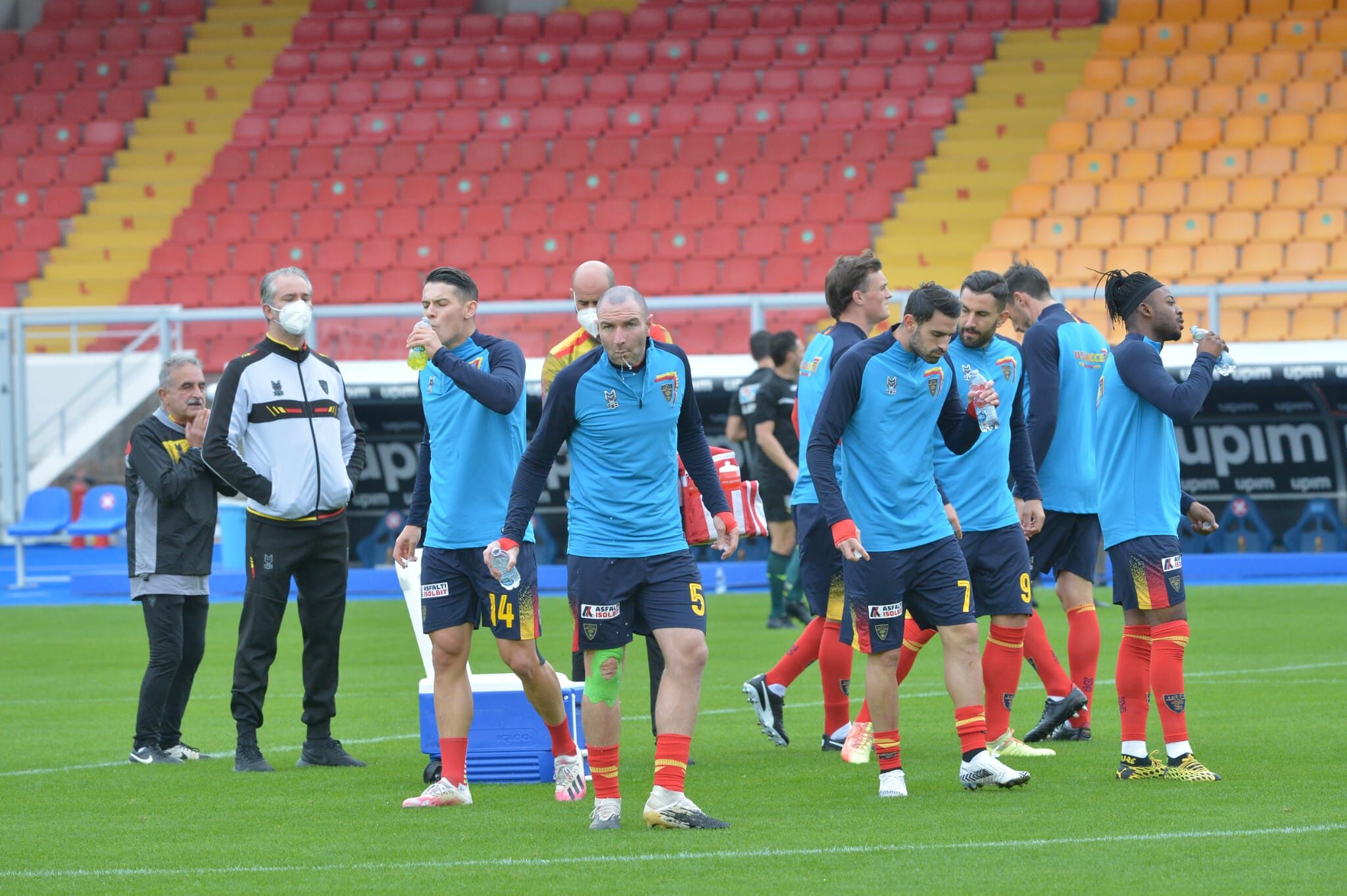 Una fase dell'allenamento (ph.Pinto)