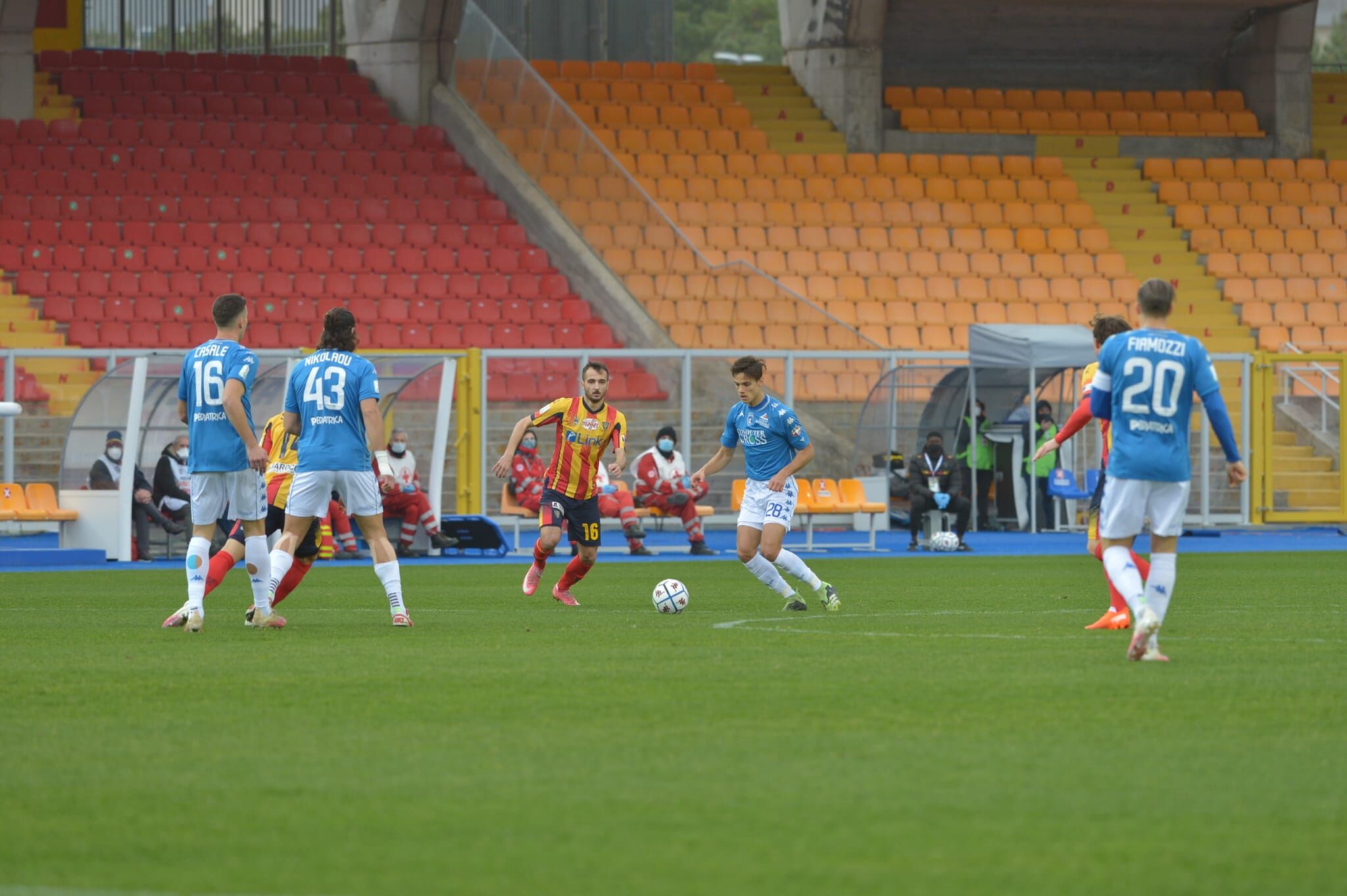 Il possesso dell'Empoli (ph.Pinto)