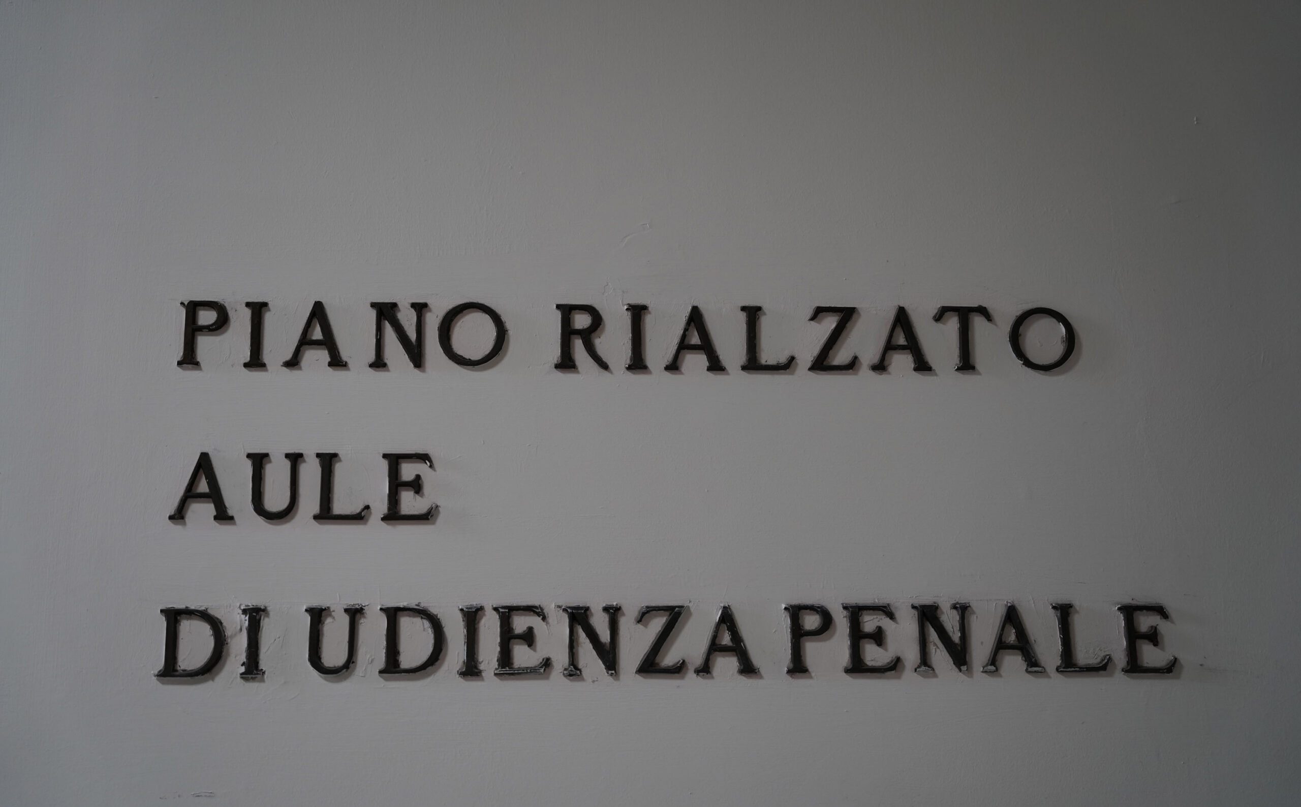 Il Tribunale di Viale De Pietro