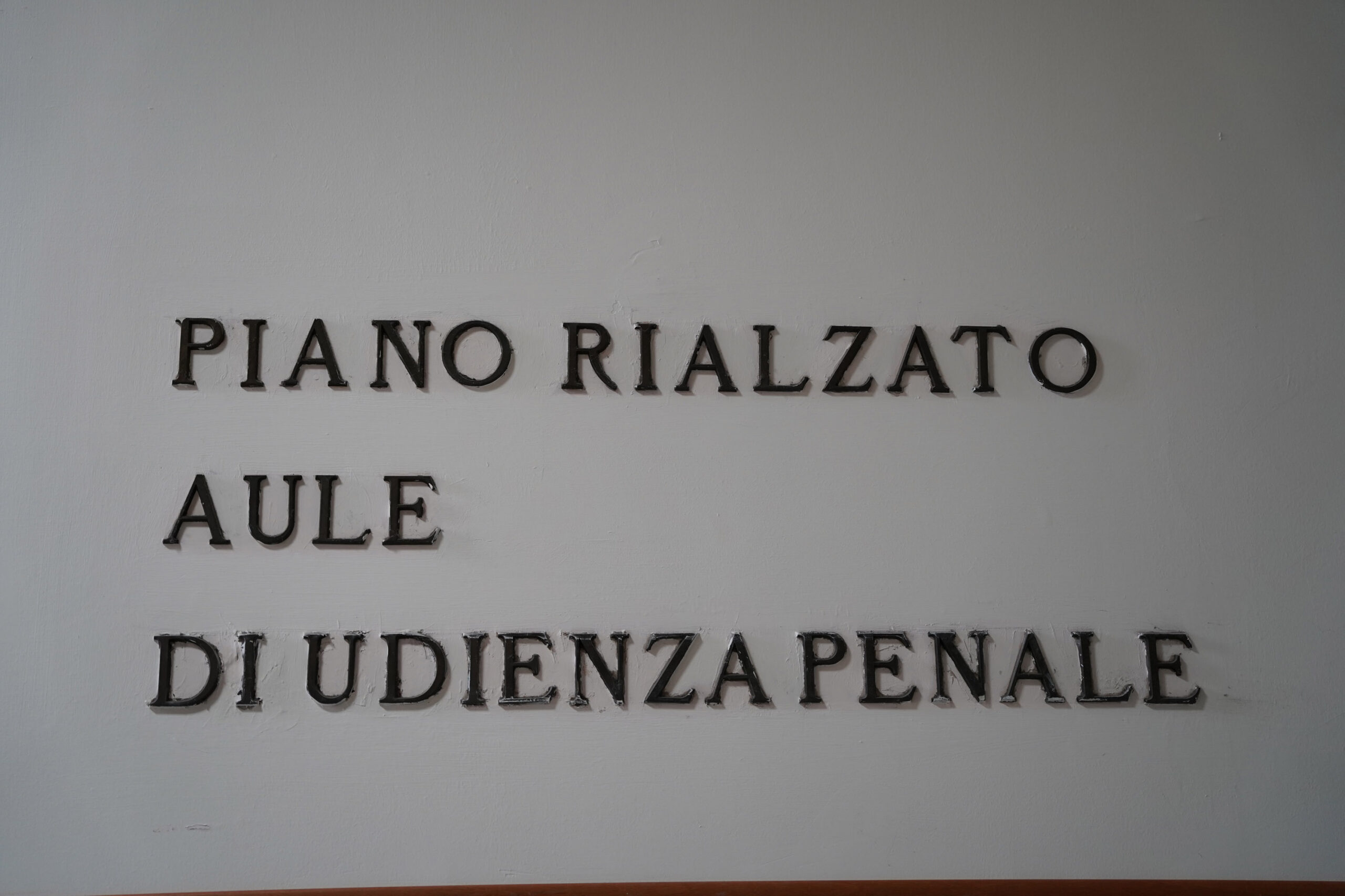 Il Tribunale di Viale De Pietro