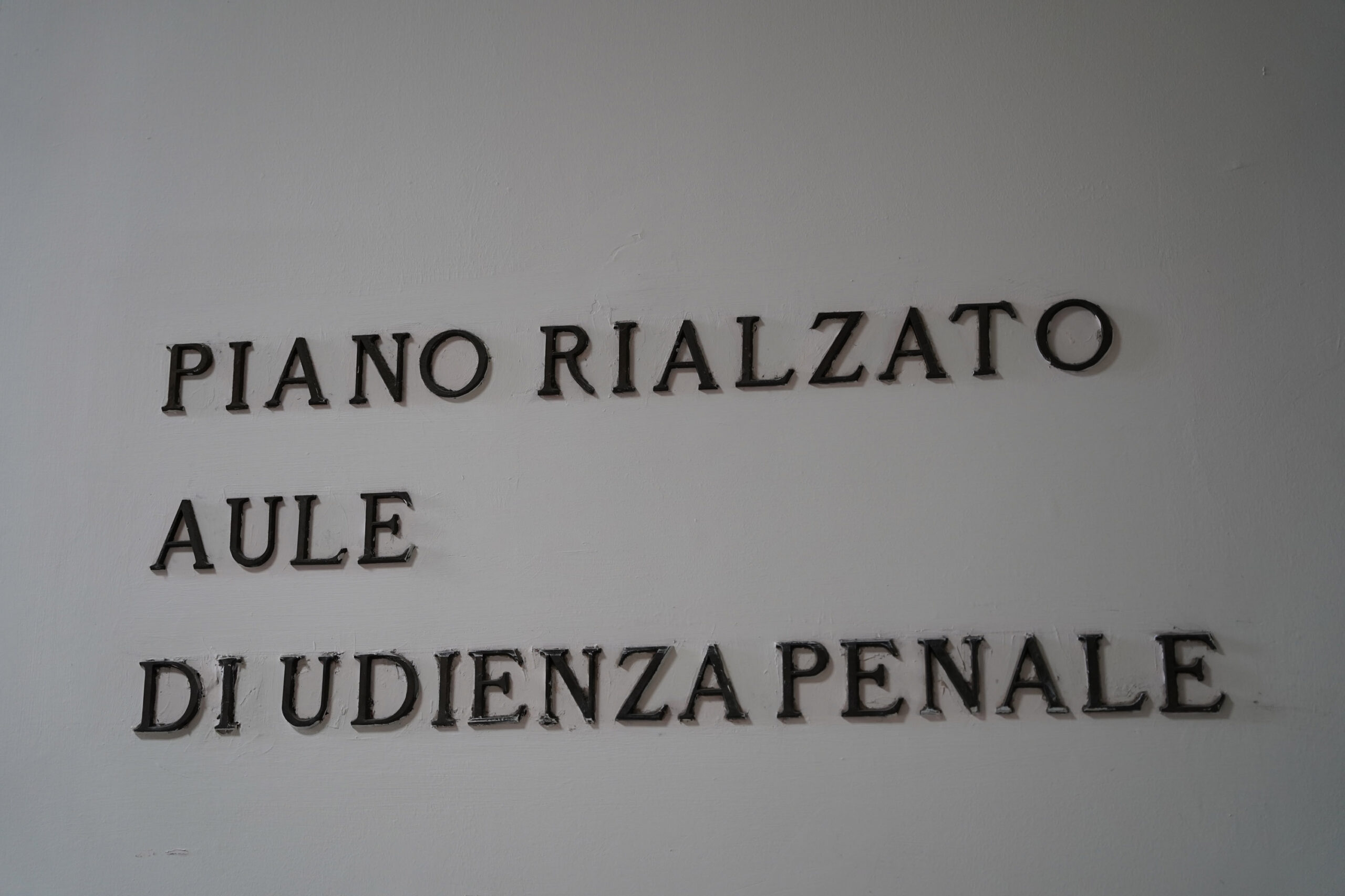 Il Tribunale di Viale De Pietro