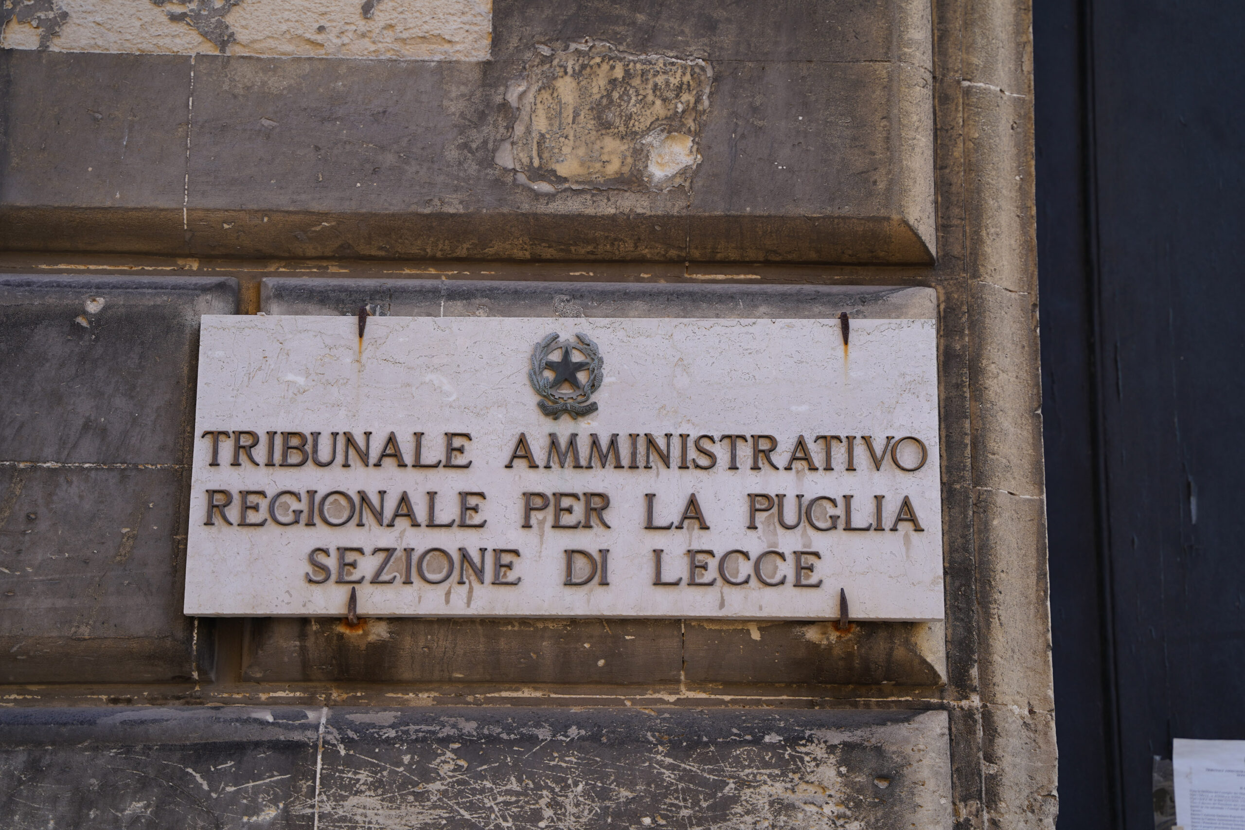 Il Tar di Lecce