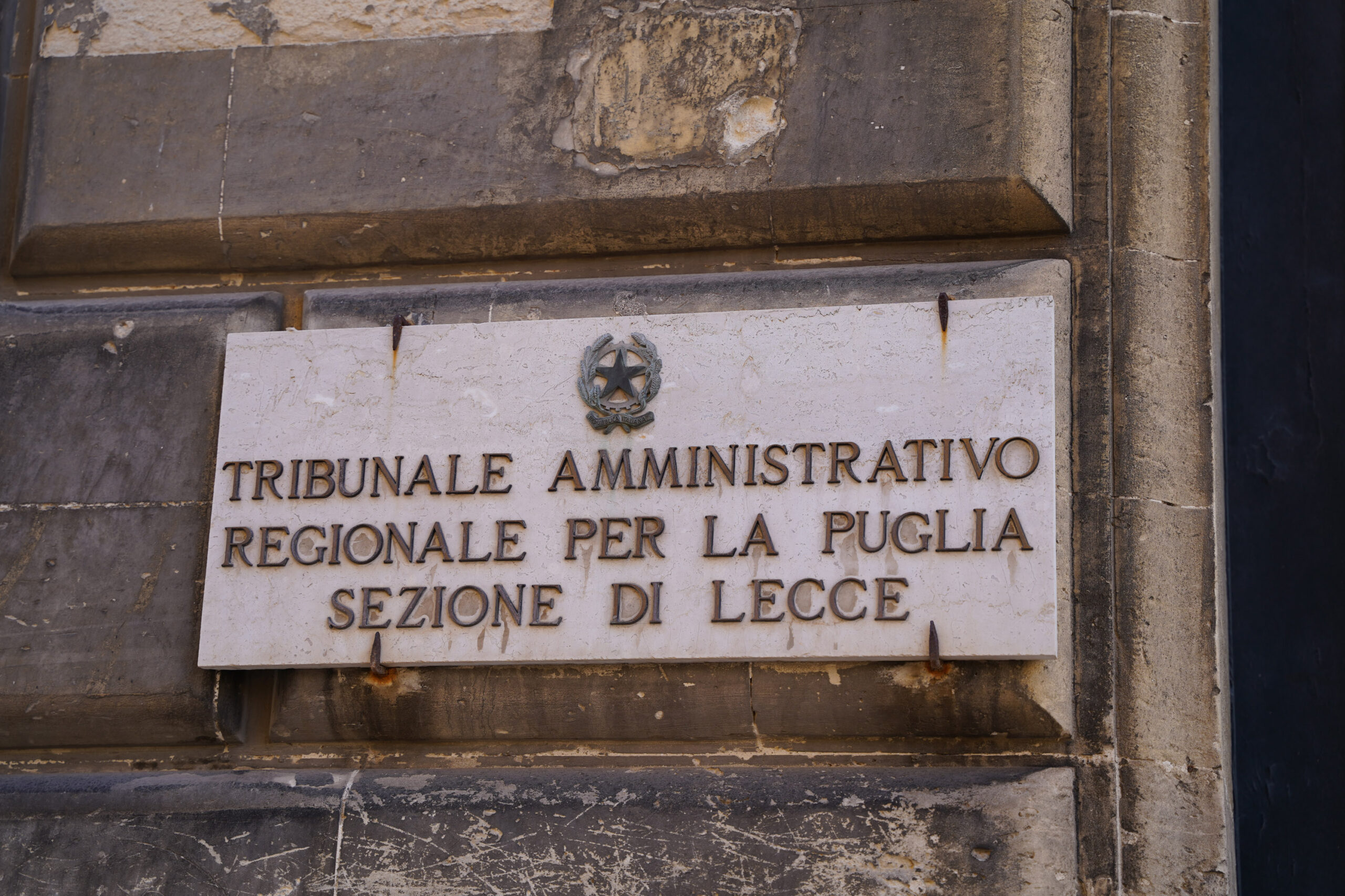 Il Tar di Lecce