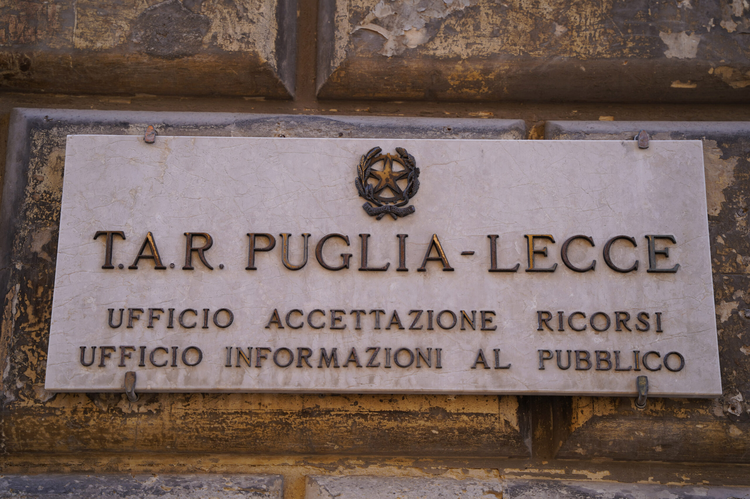 Il Tar di Lecce
