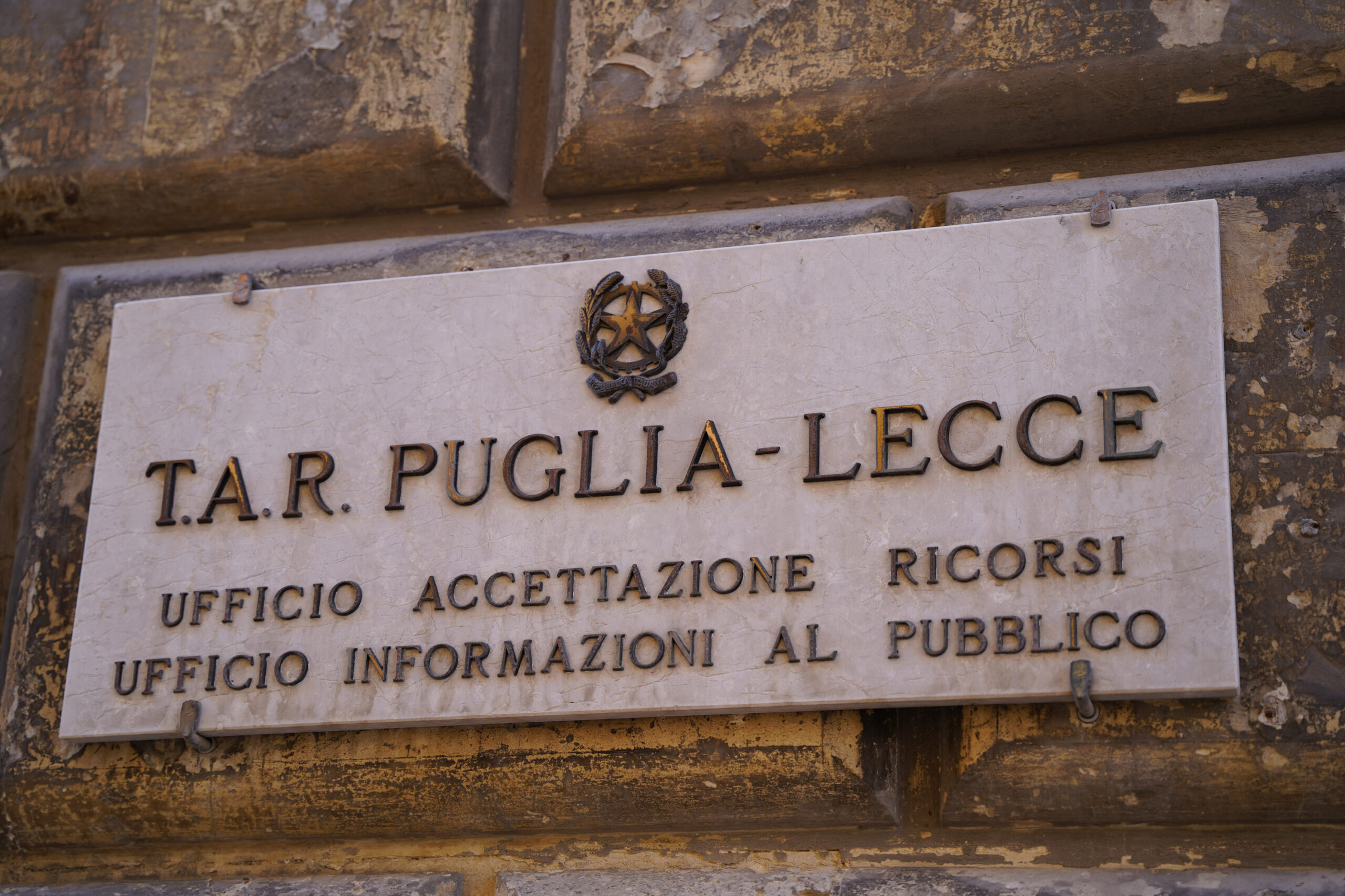 Il Tar di Lecce