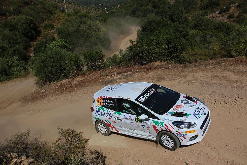 Guglielmo De Nuzzo, Andrea Colapietro, Ford Fiesta R2B #131, Casarano Rally Team