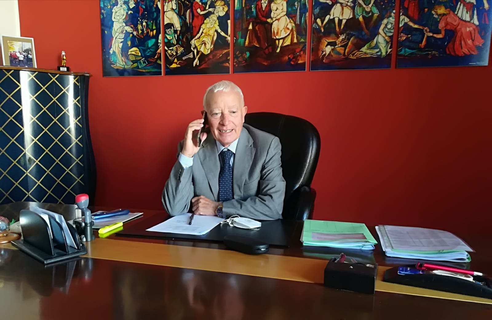 Il Presidente della Bcc di Leverano Lorenzo Zecca